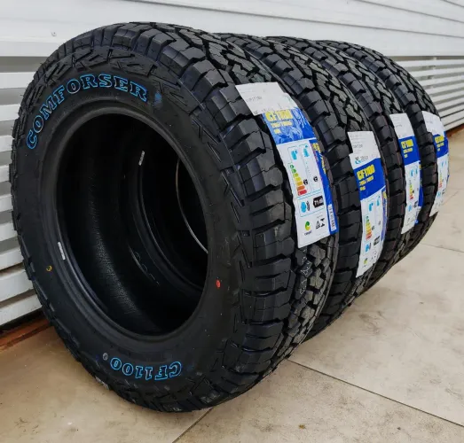 Pneu 15 letras brancas Borrachudos novos Promoção