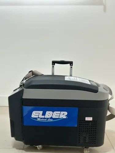 Câmara Portátil 15 litros com bateria acoplada para até 8h de autonomia