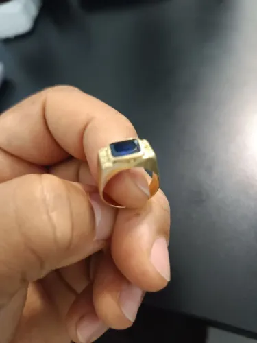 Anel de ouro 18k 4.15g