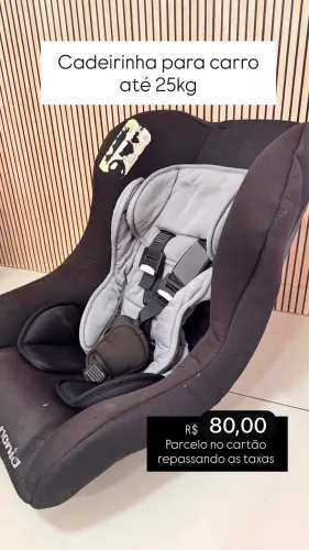 Cadeirinha Carro até 25kg
