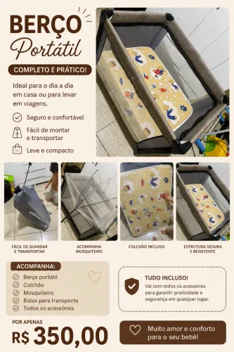 Berço portátil