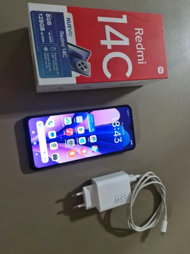 Redmi 14c, 8GB ram, 128GB armazenamento. Celular excelente estado