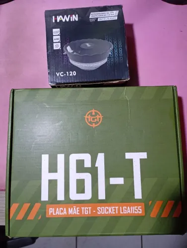 Kit placa mãe , processador e memória