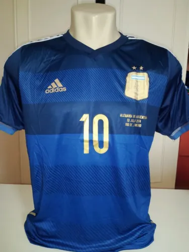 Camisa Argentina Final Copa 2014 Contra Alemanha #10 Messi