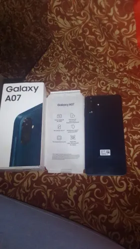 A07 com 256Gb duas capas e com película Novo na caixa por 800