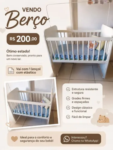 Mini berço 