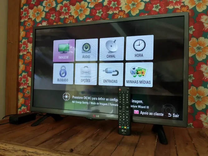TV LG 28" LED não é smart