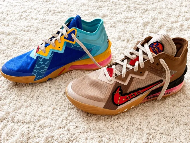 Tênis Nike LeBron 18 Low Wile E. vs. Roadrunner