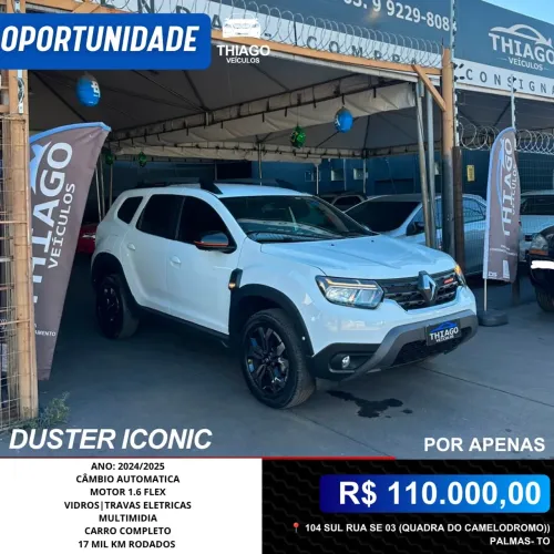 Renault Duster Iconic Plus 1.6 16V Flex Aut. 2025