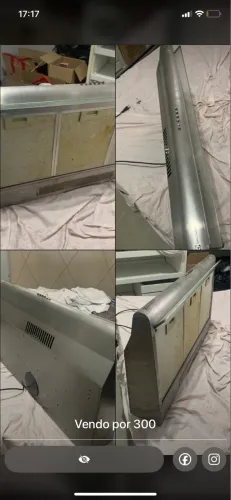Coifa Electrolux em Inox