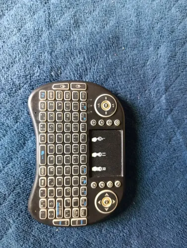 Mini Teclado Wireless (Usado) - Ideal para Smart TV e PC