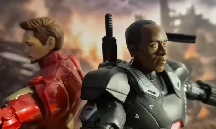 Máquina de Combate - Cabeça Don Cheadle - Marvel Legends (Head)