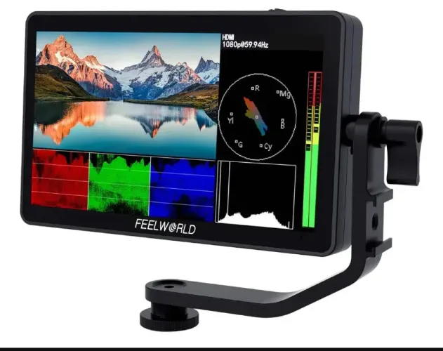 Monitor Externo Feelworld F6 Plus 6? Touchscreen 4K - Excelente Estado