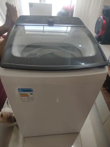 Máquina de lavar roupa Brastemp 18kg brancay