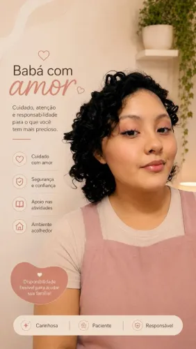 BABÁ DISPONÍVEL 