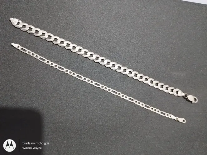 Pulseira de prata masculino
