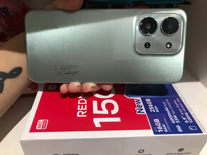 Xiaomi Redmi 15C Dual Sim 256GB ,8GB RAM Tela 6.9", 6000mah