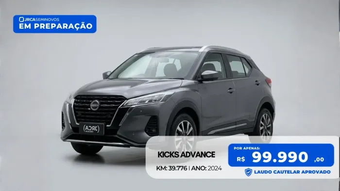Nissan Kicks Advance 1.6 16V Flex AUT 2024
