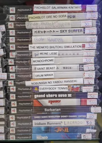 Jogos Originais para Playstation 2