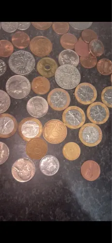 Moedas antigas para colecionadores
