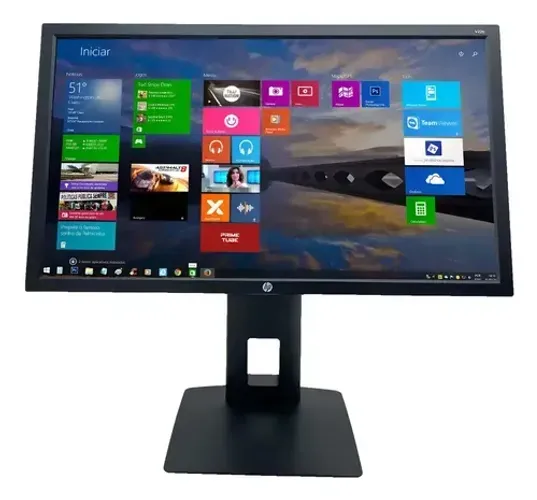 Monitor Hp 21,5 Full Hd Com Conectividade Completa Com Hdmi, Vga E Displayport - V22b