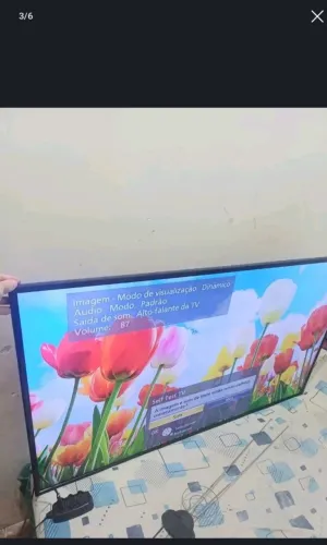 Tv 50 polegadas não é smart,usada excelente estado