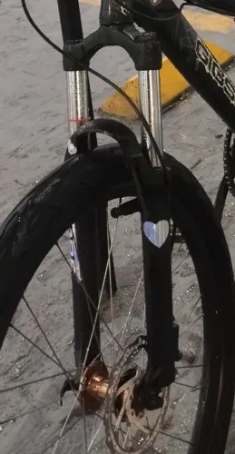 Suspensão nero 120mm troco por maior com torna