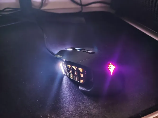 Mouse Gamer Corsair Scimitar Elite, RGB, 17 Botões, 18000DPI, Preto