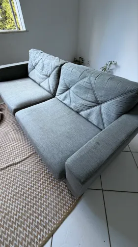 Sofá 3 lugares + Rack de TV 