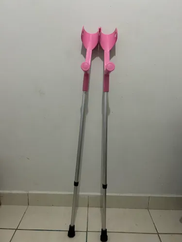 Par de Muleta rosa