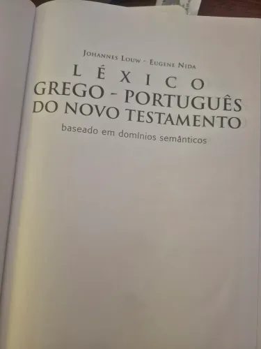 Lexico greco portugues novo testamento
