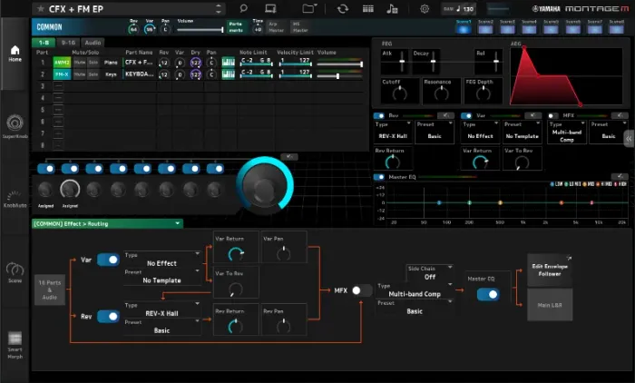 Yamaha Montage M Esp 3.0 VST - Instrumento Virtual Sintetizador - VST3