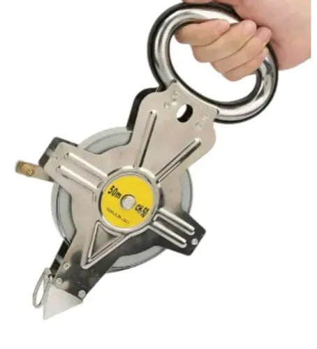 Trena 50 metros aberta inox