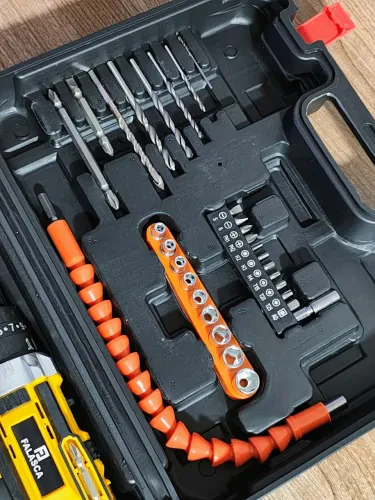 ? Parafusadeira/Furadeira Falasca 21V + 2 Baterias + Maleta COMPLETA! ?