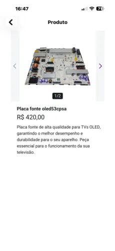 Placa aliementacao