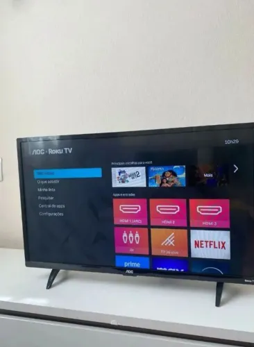 TV smart AOC 32 em bom funcionamento