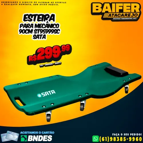 Carrinho Esteira Para Mecânico 90cm St95999sc Sata