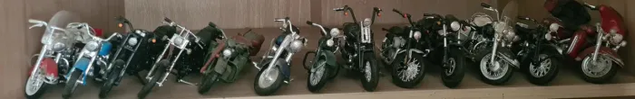 Coleção Miniaturas Motos Harley Davidson 1:18 Maisto 13 Unidades
