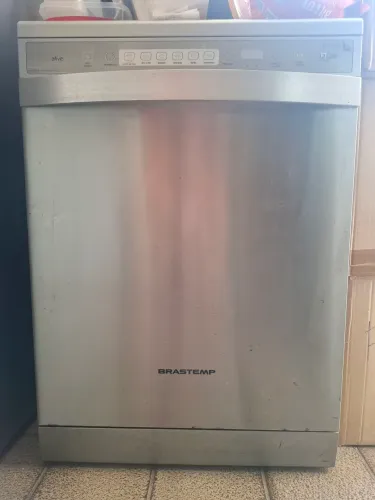 Lava-Louças Brastemp 12 Serv. Inox + Brinde 2 Cx Sabão Tablete