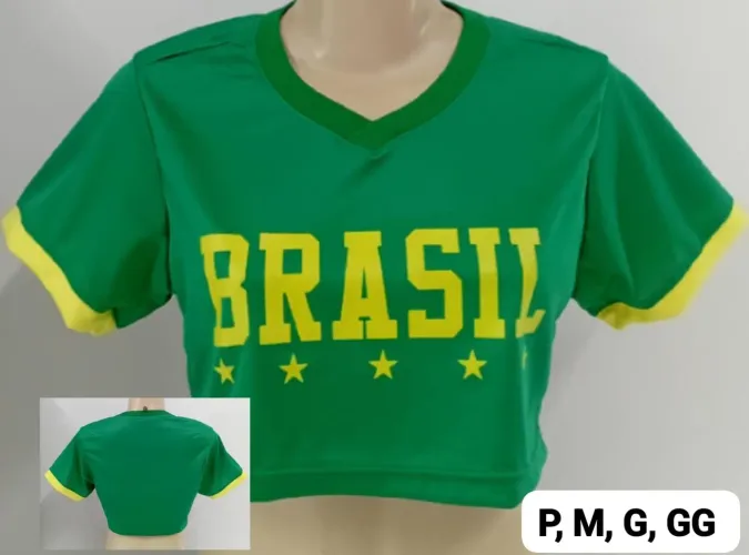 Cropped da seleção brasileira feminina