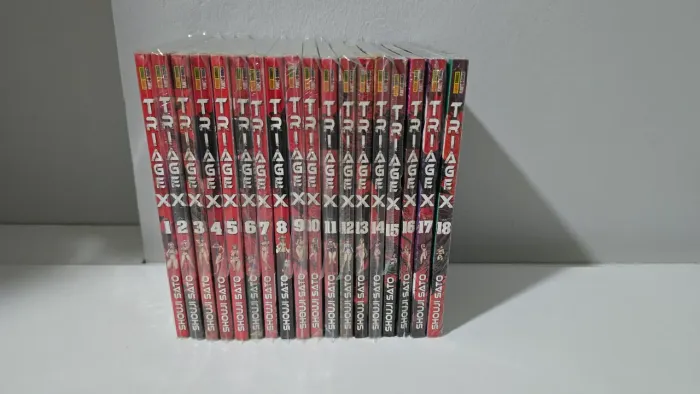 Mangá Triage X - vol 1 ao 18