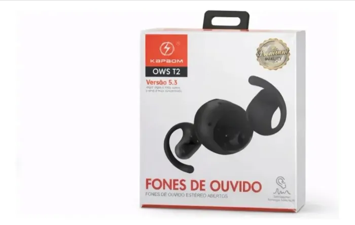 Fone Bluetooth Kapbom OWS T2 Sem Fio