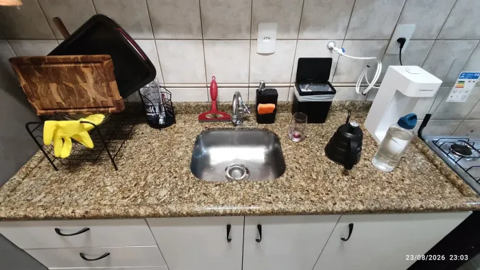 Bancada pia cozinha