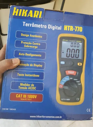 TERROMETRO PRATICAMENTE NOVO