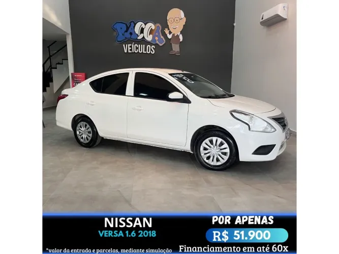 Nissan Versa S 1.6 16V Flexstart 4P Mec. 2018