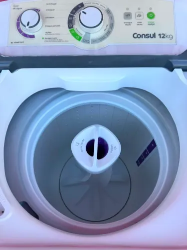 Máquina de lavar roupas faz tudo Cônsul 12kg, cesto inox, conservada, entrego?700,00