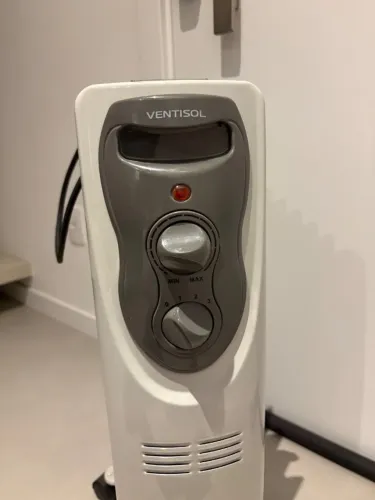 Aquecedor A Óleo Doméstico 1500w Ventisol Cinza 220v