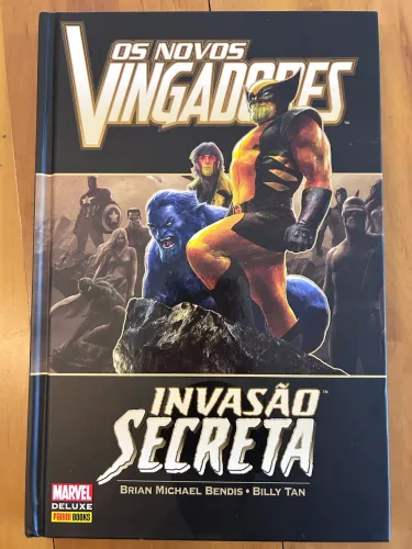 Os Novos Vingadores Invasão Secreta - Marvel Deluxe