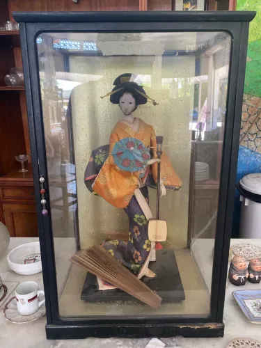 Obra decorativa japonesa 
