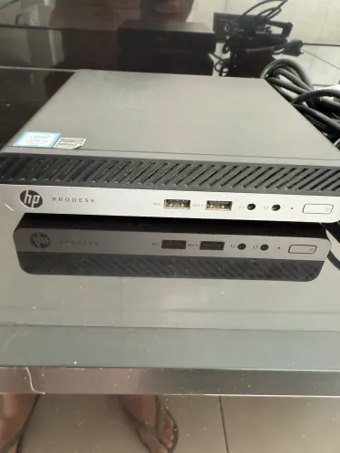 Mini Computador Hp Prodesk 400 G4 DM i3-8100T 8gb Ddr4 Ssd 120